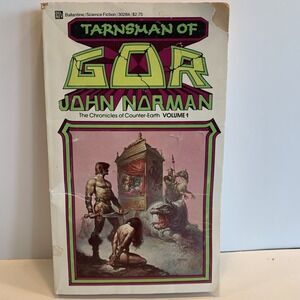 Tarnsman of Gor John Norman Chronicles‎ of Counter-Earth Vol 1 Del Rey 1983 PB